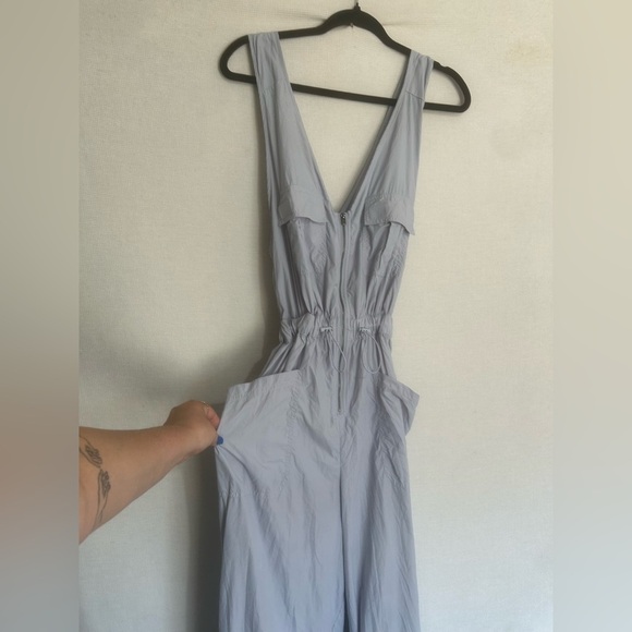 Free people movement back on trek one piece cargo jumpsuit - Picture 4 of 5